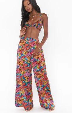 Show Me Your Mumu Irwin Pants ~ Garden Glow -Fashion Womens Discount Store MF2 5407 GA55 02 1