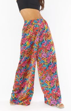 Show Me Your Mumu Irwin Pants ~ Garden Glow -Fashion Womens Discount Store MF2 5410 GG62 01
