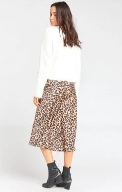 Show Me Your Mumu Maci Skirt ~ Cheetah Fever -Fashion Womens Discount Store MF9 2090 CE21 03