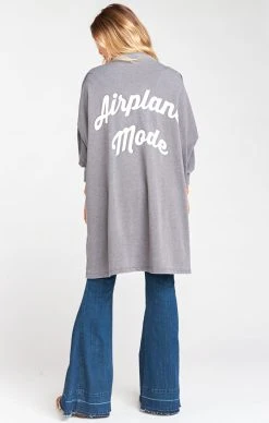 Show Me Your Mumu Benson Cardigan ~ Airplane Mode Graphic
