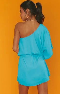 Show Me Your Mumu Trish Dress ~ Summer Blue -Fashion Womens Discount Store MM0 0210 SB46 03 2