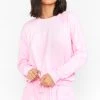 Show Me Your Mumu Sittin Around Set ~ Pink Terry 2 Show Me Your Mumu Sittin Around Set ~ Pink Terry -Fashion Womens Discount Store MM0 4215 PT20 02