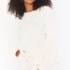 Show Me Your Mumu Sittin Around Set ~ Cream Terry 1 Show Me Your Mumu Sittin Around Set ~ Cream Terry -Fashion Womens Discount Store MM1 4215 CR21 01 2