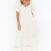 Show Me Your Mumu Zen Midi Dress ~ Midsummer Ivory -Fashion Womens Discount Store MM1 4613 MS21 01 1