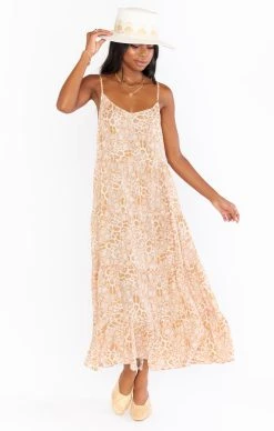 Show Me Your Mumu Caroline Maxi Dress ~ Sandy Cheetah