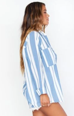 Show Me Your Mumu Stayton Tunic ~ Sailboat Stripe -Fashion Womens Discount Store MM1 4783 WB08 01 3