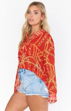 Show Me Your Mumu Presto Shirt ~ Off The Chain -Fashion Womens Discount Store MM1 4913 XC24 01 3