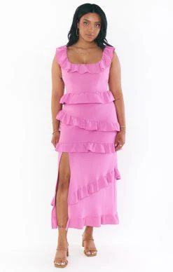 Show Me Your Mumu Greta Dress ~ Pink Lilac Stretch 18 Show Me Your Mumu Greta Dress ~ Pink Lilac Stretch -Fashion Womens Discount Store MM2 5280 PI65 01 3