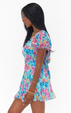 Show Me Your Mumu Tori Tie Back Dress ~ Garden Girls -Fashion Womens Discount Store MM2 5323 WB55 01 7