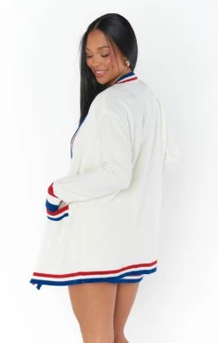 Show Me Your Mumu Lambert Cardigan ~ USA Stripe Knit 13 Show Me Your Mumu Lambert Cardigan ~ USA Stripe Knit -Fashion Womens Discount Store MM3 1148 US31 04
