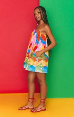 Show Me Your Mumu Angel Mini Dress ~ Rainbow Key 14 Show Me Your Mumu Angel Mini Dress ~ Rainbow Key -Fashion Womens Discount Store MM3 5075 TR02 07