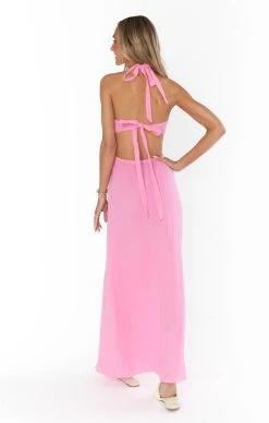 Show Me Your Mumu Marisol Maxi Dress ~ Bubblegum Gauze -Fashion Womens Discount Store MM3 5436 PK87 04
