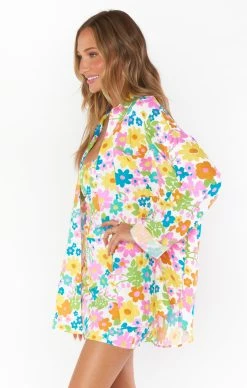 Show Me Your Mumu Weekday Button Up ~ Petal Pop 12 Show Me Your Mumu Weekday Button Up ~ Petal Pop -Fashion Womens Discount Store MM3 5598 BB21 03 1 1