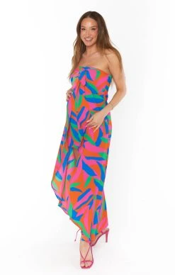 Show Me Your Mumu Ipanema Tie Dress ~ Island Punch -Fashion Womens Discount Store MM3 5710 BF48 03 589ba795 a003 4caf b718 fb35195edc9e