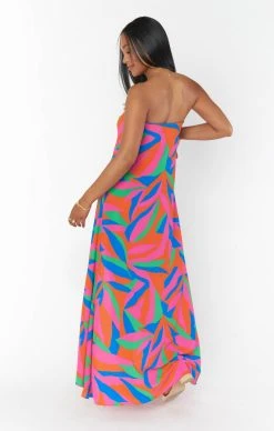 Show Me Your Mumu Ipanema Tie Dress ~ Island Punch -Fashion Womens Discount Store MM3 5710 BF48 04