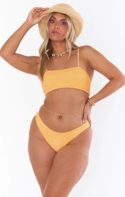 Show Me Your Mumu Destin Top ~ Cantaloupe Scrunch