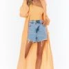 Show Me Your Mumu Sunset Long Cardi ~ Cantaloupe Knit -Fashion Womens Discount Store MMS2 206 CS11 01 3 c433fc70 2551 40d2 a55c cc1498fb57e3