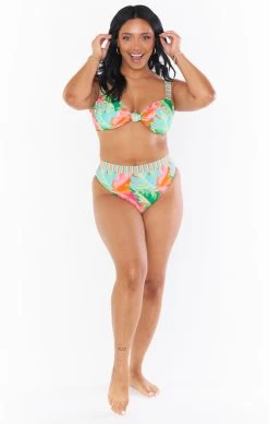 Show Me Your Mumu Aruba Top ~ Tropics Palm -Fashion Womens Discount Store MMS2 225 WP72 01 2