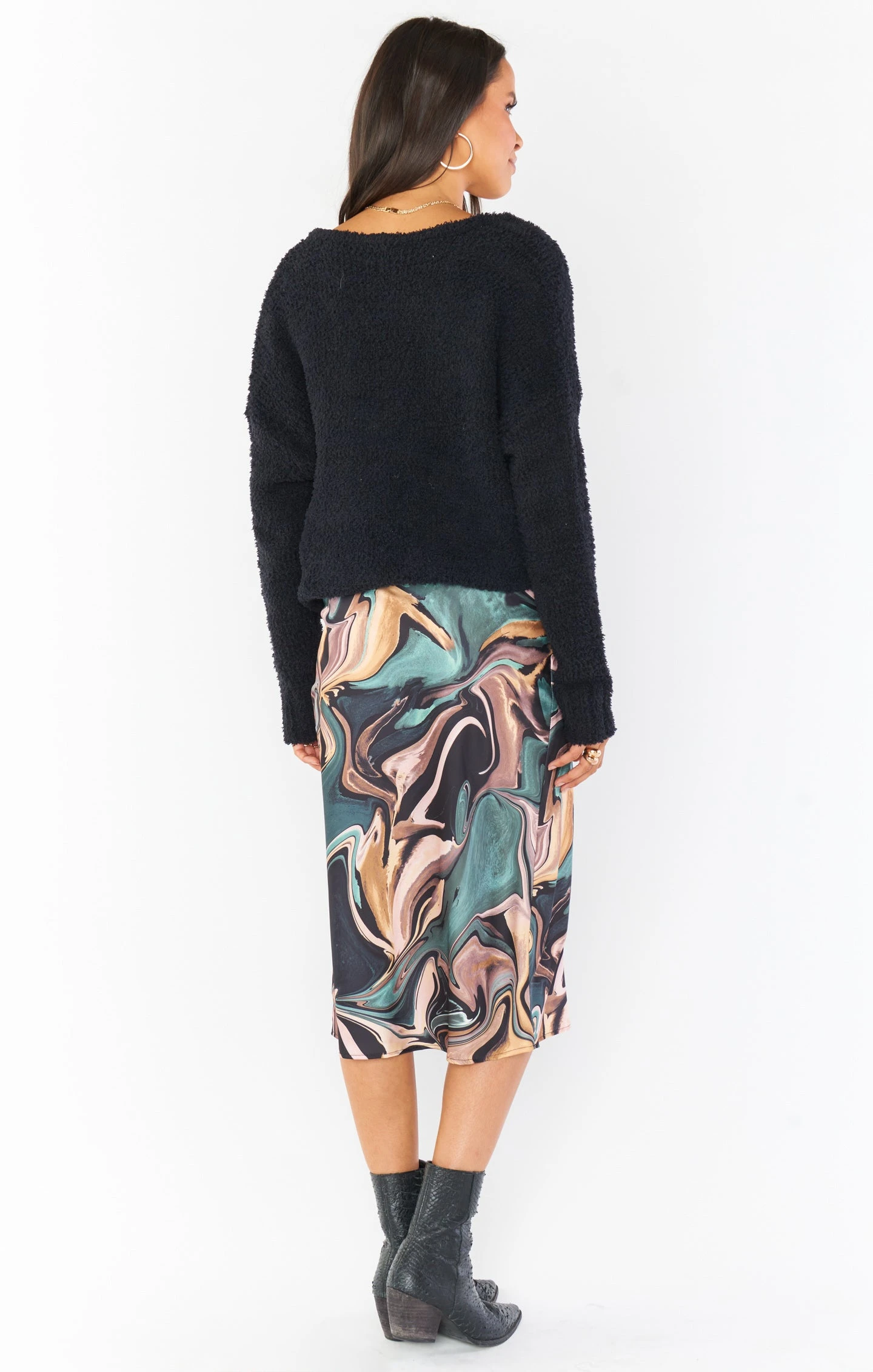 Show Me Your Mumu Maci Skirt ~ Miss Marble Luxe Satin 11 Show Me Your Mumu Maci Skirt ~ Miss Marble Luxe Satin - Image 9