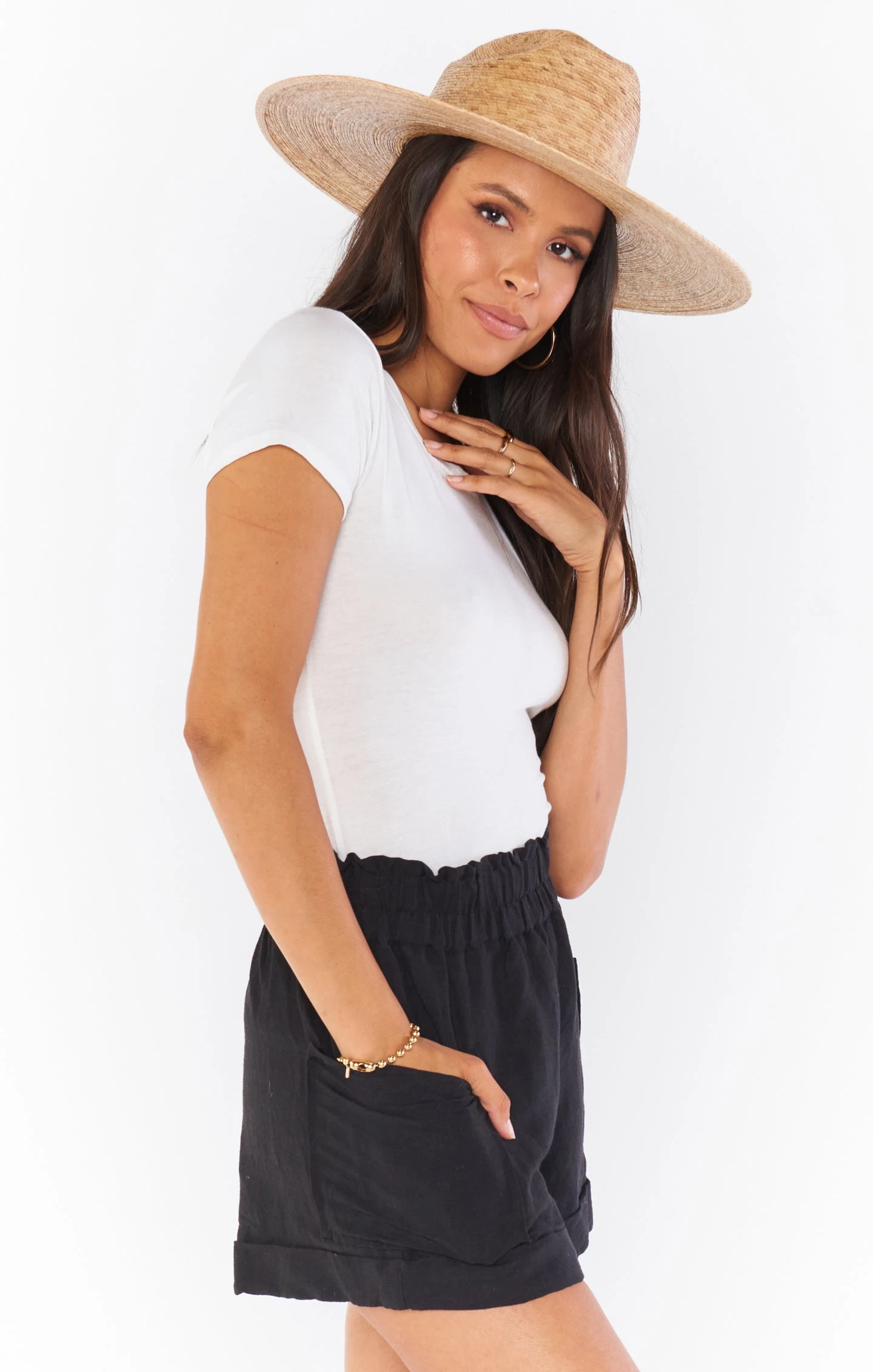 Show Me Your Mumu Disilvio Shorts ~ Black Linen 4 Show Me Your Mumu Disilvio Shorts ~ Black Linen - Image 2