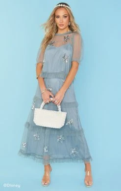 Show Me Your Mumu Star Top ~ Silver Star Sequins -Fashion Womens Discount Store MR0 4439 SS84 08