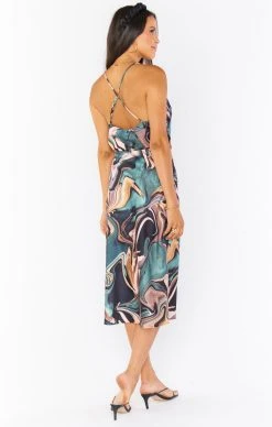 Show Me Your Mumu Maci Skirt ~ Miss Marble Luxe Satin 13 Show Me Your Mumu Maci Skirt ~ Miss Marble Luxe Satin -Fashion Womens Discount Store MR0 4567 MR21 08