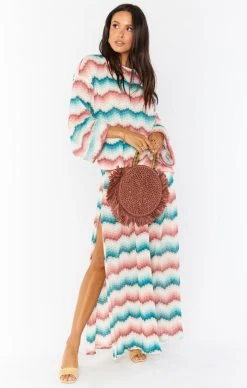 Show Me Your Mumu Court Pants ~ Catch Waves Knit -Fashion Womens Discount Store MR0 4689 SU25 05