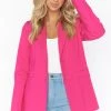 Show Me Your Mumu Major Blazer ~ Hot Pink Suiting 1 Show Me Your Mumu Major Blazer ~ Hot Pink Suiting -Fashion Womens Discount Store MR1 4389 HP21 01 2