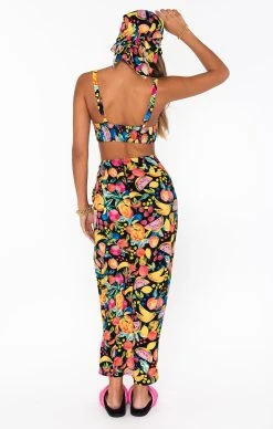 Show Me Your Mumu Wrap Me Up Skirt ~ Fruity Tango -Fashion Womens Discount Store MR1 4667 FT48 01