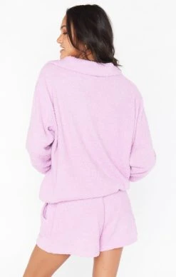 Show Me Your Mumu Sadie Set ~ Purple Pink Knit -Fashion Womens Discount Store MR1 4776 LI09 01