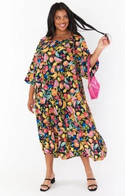 Show Me Your Mumu Day Or Night Midi Dress ~ Fruity Tango -Fashion Womens Discount Store MR1 5106X FT48 01 3 9078d27a 6dce 4c83 a906 00e97f09d924