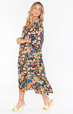 Show Me Your Mumu Day Or Night Midi Dress ~ Fruity Tango -Fashion Womens Discount Store MR1 5106 FT48 01 1