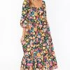Show Me Your Mumu Day Or Night Midi Dress ~ Fruity Tango -Fashion Womens Discount Store MR1 5106 FT48 01 2