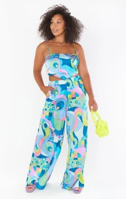 Show Me Your Mumu Irwin Pants ~ Go Go Luxe Satin 19 Show Me Your Mumu Irwin Pants ~ Go Go Luxe Satin -Fashion Womens Discount Store MR2 3057 PU62 01