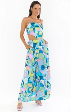 Show Me Your Mumu Irwin Pants ~ Go Go Luxe Satin 18 Show Me Your Mumu Irwin Pants ~ Go Go Luxe Satin -Fashion Womens Discount Store MR2 3057 PU62 01 1