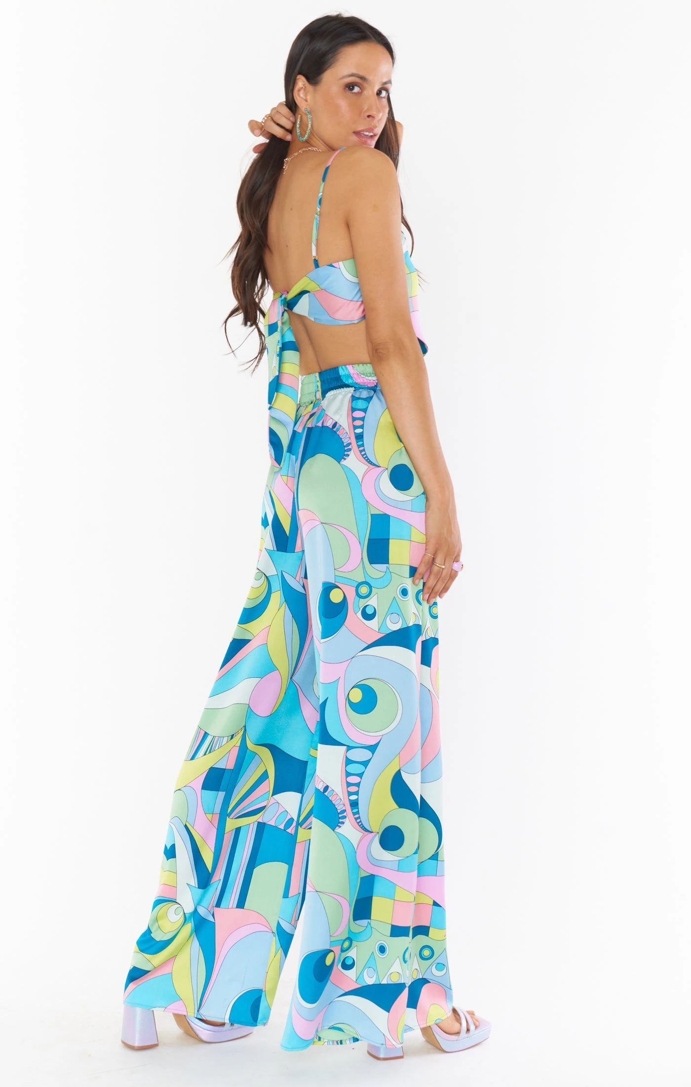 Show Me Your Mumu Irwin Pants ~ Go Go Luxe Satin 8 Show Me Your Mumu Irwin Pants ~ Go Go Luxe Satin - Image 6