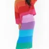 Show Me Your Mumu Pippa Sweater Skirt ~ Sunset Stripe Knit 1 Show Me Your Mumu Pippa Sweater Skirt ~ Sunset Stripe Knit -Fashion Womens Discount Store MR2 5186 CH25 01