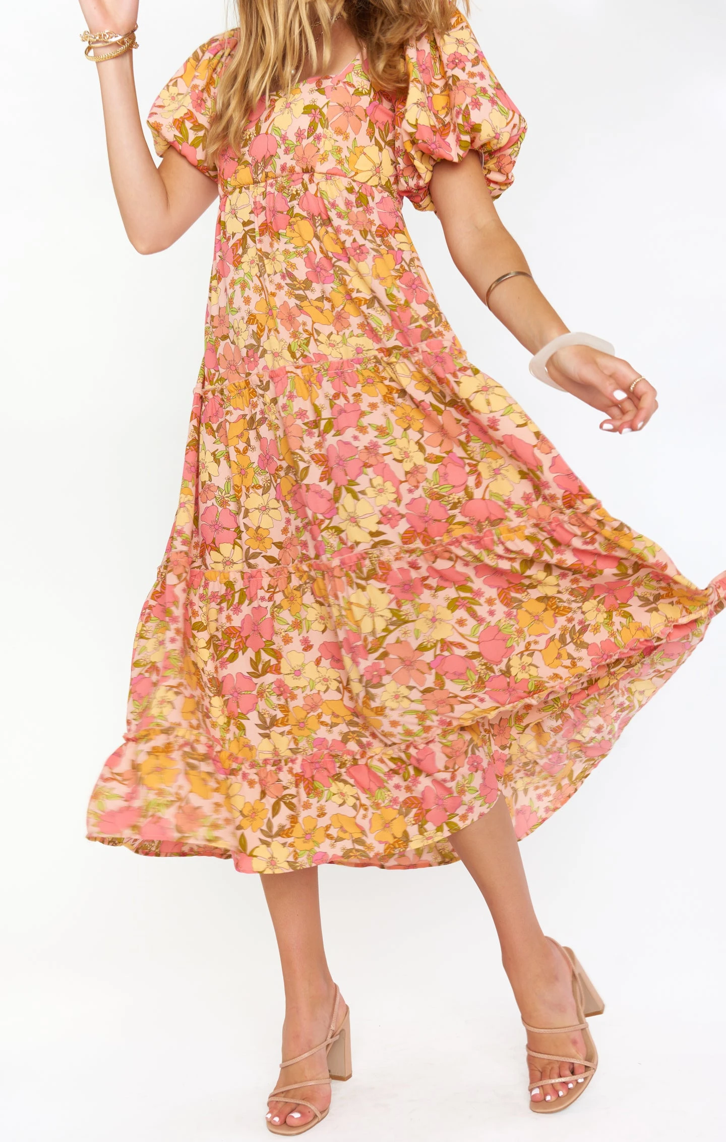 Show Me Your Mumu Linds Midi Dress ~ Pretty Poppy 3 Show Me Your Mumu Linds Midi Dress ~ Pretty Poppy