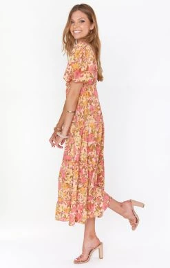 Show Me Your Mumu Linds Midi Dress ~ Pretty Poppy 10 Show Me Your Mumu Linds Midi Dress ~ Pretty Poppy -Fashion Womens Discount Store MS1 4871 XA22 01 4