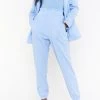 Show Me Your Mumu Lazy Chic Jogger ~ Periwinkle Knit