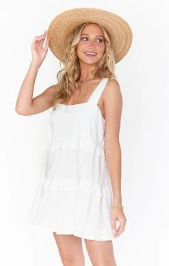 Show Me Your Mumu Napa Mini Dress ~ White Linen -Fashion Womens Discount Store MS2 5020 WH56 01 1 576e6e5c 93f1 450f 86fe 27c918c95103