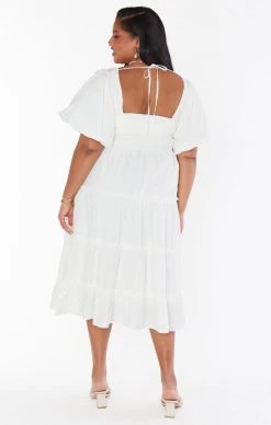 Show Me Your Mumu Odette Midi Dress ~ White -Fashion Womens Discount Store MS2 5073X WH01 01 2 4e06ce4f d5d1 4209 b082 d4d12a3c4182