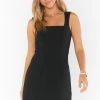 Show Me Your Mumu Eden Mini Dress ~ Black Stretch -Fashion Womens Discount Store MS2 5120 XB58 01 1