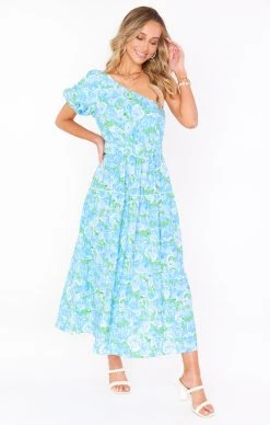 Show Me Your Mumu Deluca Dress ~ Something Blue Floral 9 Show Me Your Mumu Deluca Dress ~ Something Blue Floral -Fashion Womens Discount Store MS2 5266 SB61 01 1