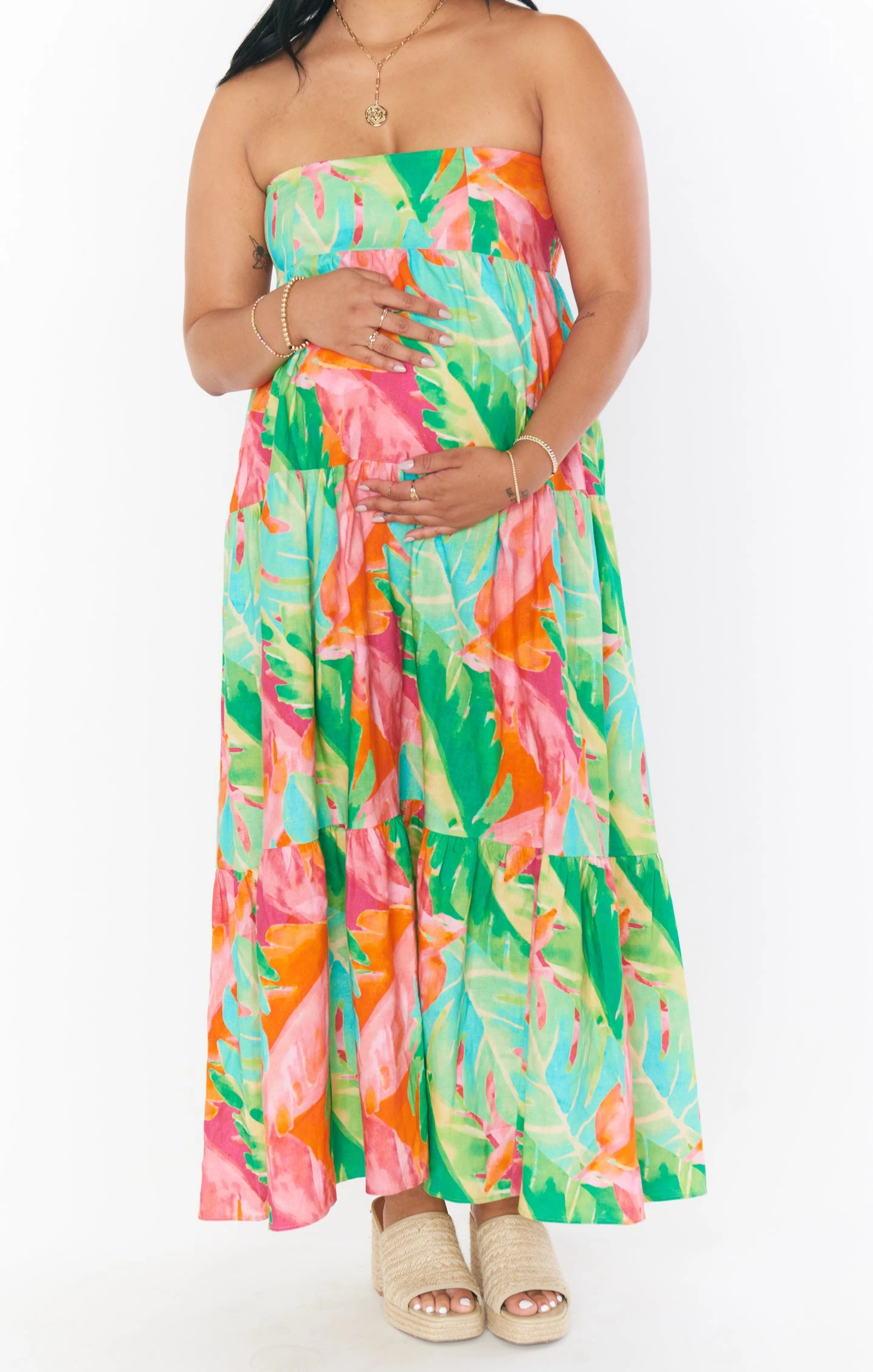 Show Me Your Mumu Melody Maxi Skirt ~ Tropics Palm 12 Show Me Your Mumu Melody Maxi Skirt ~ Tropics Palm - Image 10