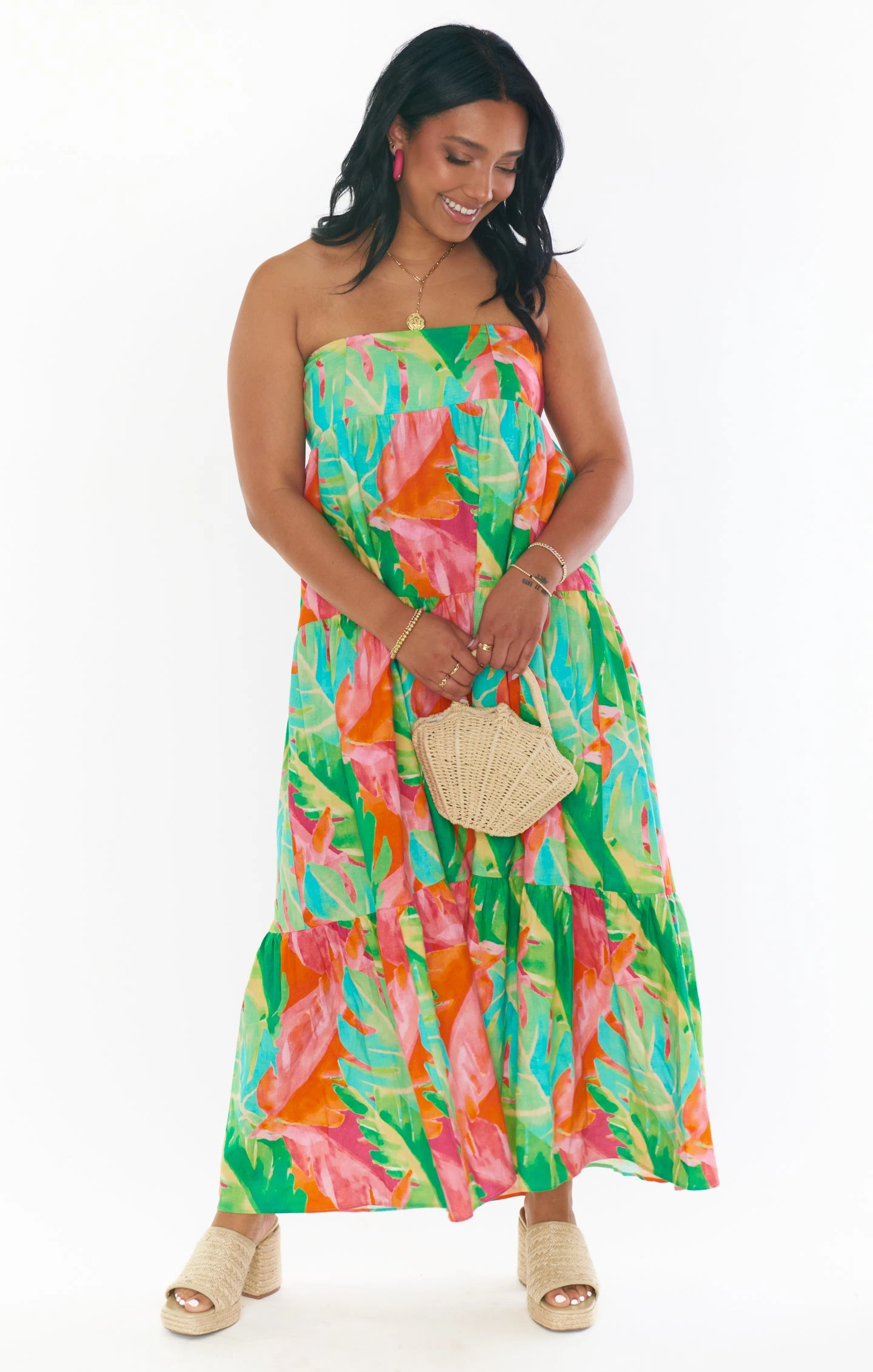 Show Me Your Mumu Melody Maxi Skirt ~ Tropics Palm 11 Show Me Your Mumu Melody Maxi Skirt ~ Tropics Palm - Image 9