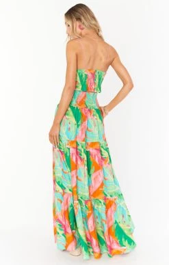 Show Me Your Mumu Melody Maxi Skirt ~ Tropics Palm 19 Show Me Your Mumu Melody Maxi Skirt ~ Tropics Palm -Fashion Womens Discount Store MS2 5299 TP56 01 6