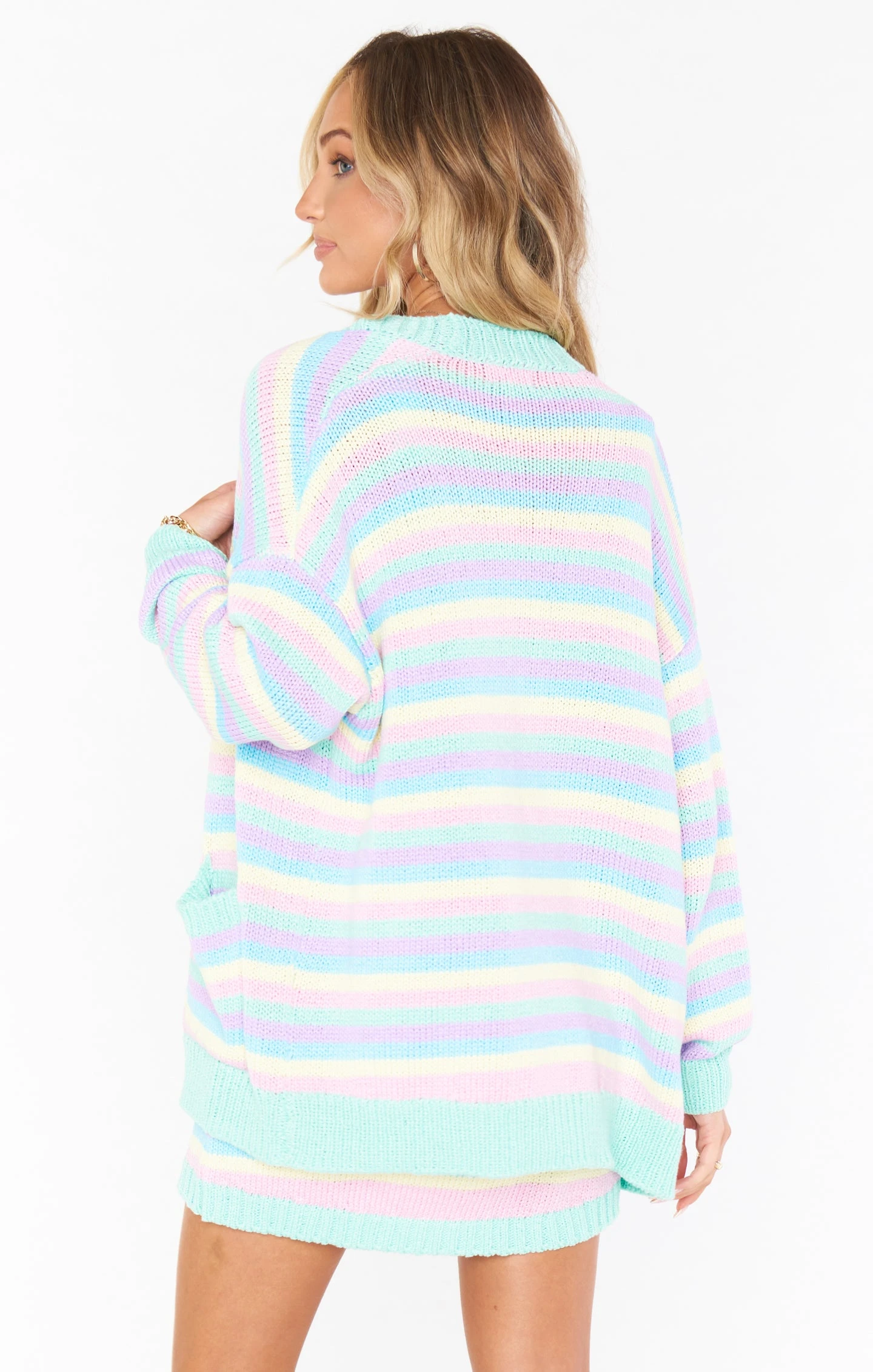 Show Me Your Mumu Nineties Knit Skirt ~ Pastel Dream Knit 5 Show Me Your Mumu Nineties Knit Skirt ~ Pastel Dream Knit - Image 3