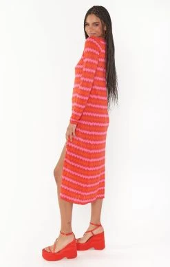 Show Me Your Mumu Kim Cardi ~ Paradise Island Knit -Fashion Womens Discount Store MS3 3039 PI06 02