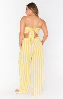 Show Me Your Mumu Scarf Top ~ Sunny Stripe -Fashion Womens Discount Store MS3 5416 YS01 02